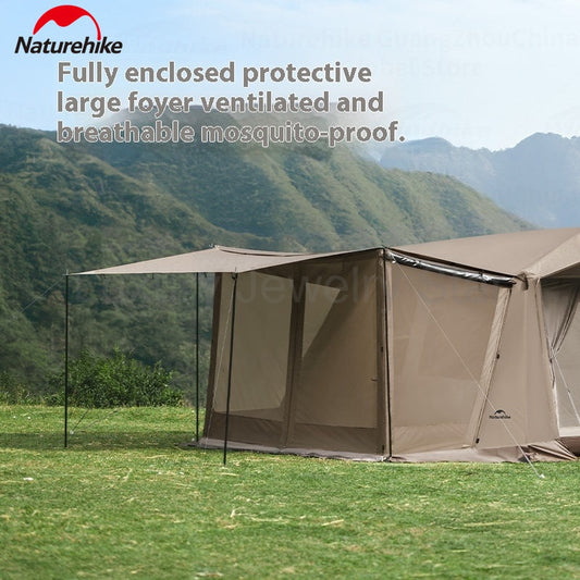 PRE-ORDER Naturehike VILLAGE 6.0 Gen 2 Flagship Edition Fast Automatic Cabin Tent Ti Black - image 2
