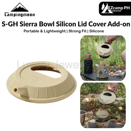 Campingmoon S-GH Sierra Bowl Silicon Lid Cover For Sierra Bowl Shera Cup Heat Resistant Strong Fit