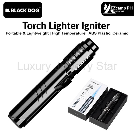 BLACKDOG Torch Lighter Igniter Portable Lightweight Handheld Windproof Spray Gun Pen High-End Cigar