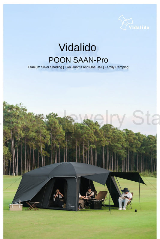 Vidalido POON SAAN PRO Portable 8-10 Person Banshan Villa Extra Large Semi-Automatic Cabin - image 2