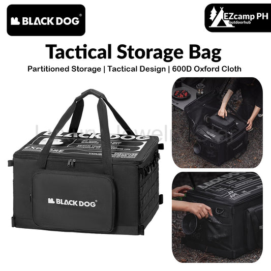 Blackdog Tactical Storage Bag Portable Foldable 51L Large Capacity Multifunctional Table Camp Gear