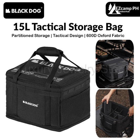 Blackdog 15L Tactical Storage Bag Portable Lightweight 15L Capacity Folding Multi-Function Outdoor
