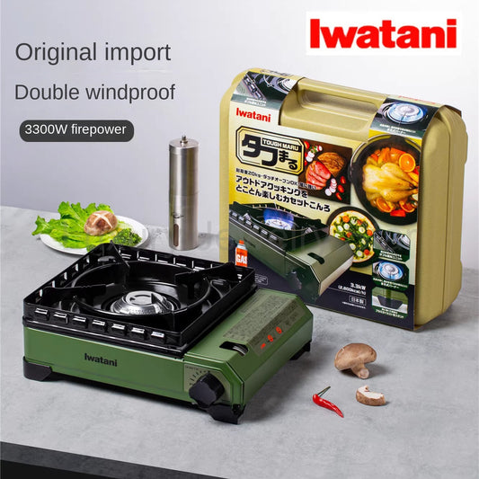 Iwatani Tough Maru Cassette Stove Portable Lightweight Butane Canister Stove with - image 2
