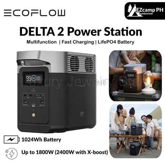 EcoFlow DELTA 2 Power Station Portable Multifunction Large Capacity Fast Charging Power Source For