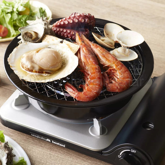 Iwatani CB-A-AMP ABURI Barbecue Net Grill Plate Portable Lightweight Large Grill Steel - image 2