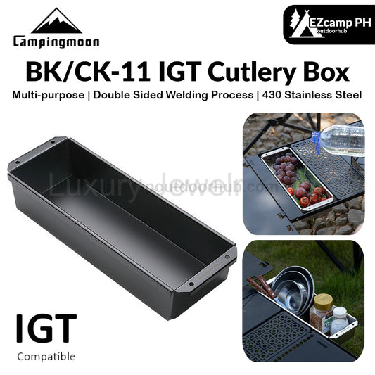 Campingmoon BK/CK-11 IGT Cutlery Box Multipurpose Food Kitchen Cutlery Storage Container Box Rack