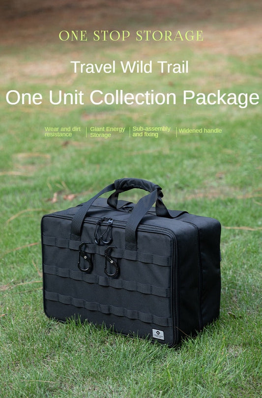 Campingmoon BK-46 Tactical Storage Bag Portable Lightweight IGT Compatible Black Large - image 2