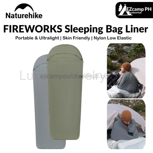 Naturehike FIREWORKS Sleeping Bag Liner Portable Ultralight Skin Friendly Thermal Warm Summer Insert