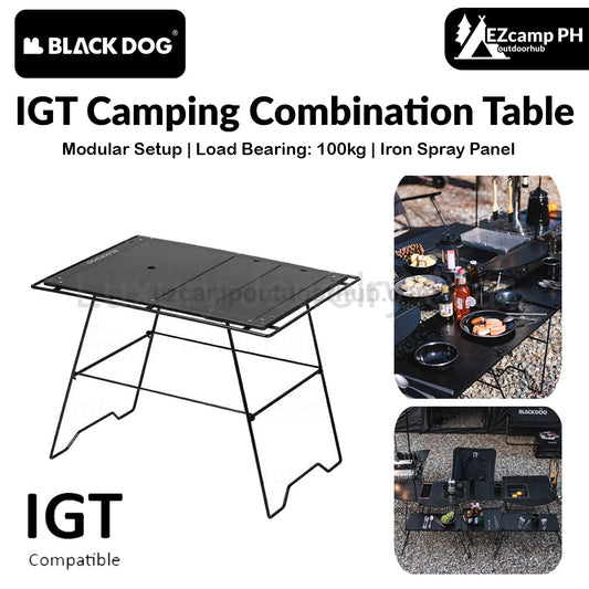 BLACKDOG IGT Camping Combination Table Modular Multi-setting Folding Table Outdoor BBQ Picnic Table
