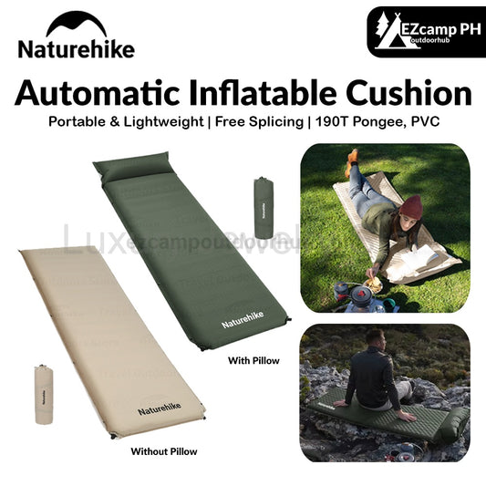 Naturehike Automatic Inflatable Cushion Portable Lightweight Self-Inflating Air Mattress Thickened