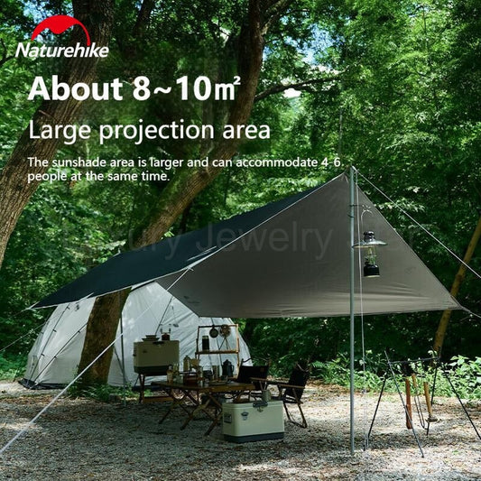 Naturehike GIRDER Series Sun Shelter Awning Canopy Tarp Tent in Classic Silver Coated & - image 2