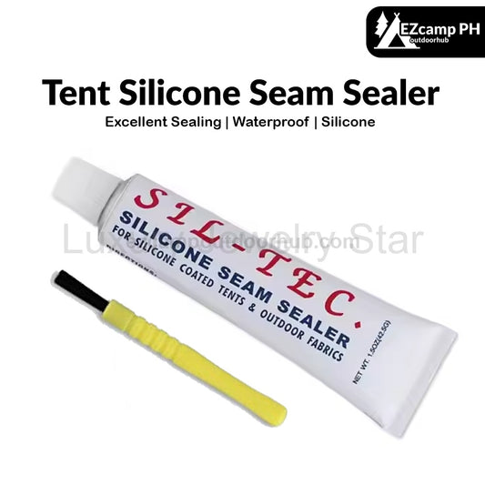 SIL-TEC Tent Silicone Seam Sealer Portable Emergency Tent Repair Adhesive For Outdoor Fabric