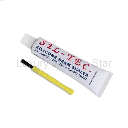 SIL-TEC Tent Silicone Seam Sealer Portable Emergency Tent Repair Adhesive For Outdoor - image 2