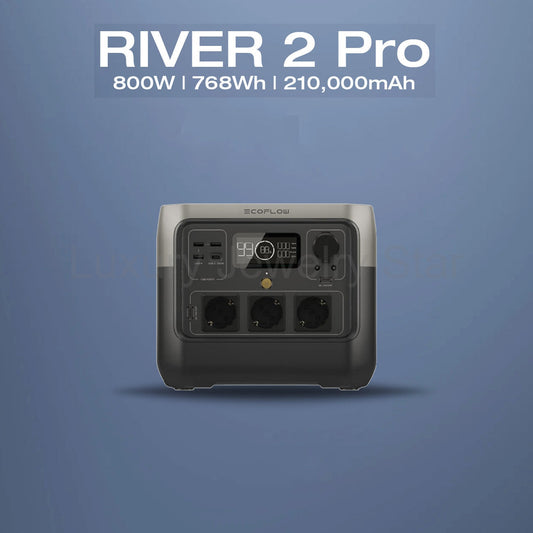 EcoFlow RIVER 2 Pro Power Station 220V Charging In 70 Minutes 800W Up To 1600W With - image 2