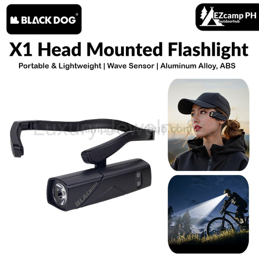 BLACKDOG X1 Head Mounted Flashlight Portable Headlamp Strong Light Super Bright Light Rechargeable
