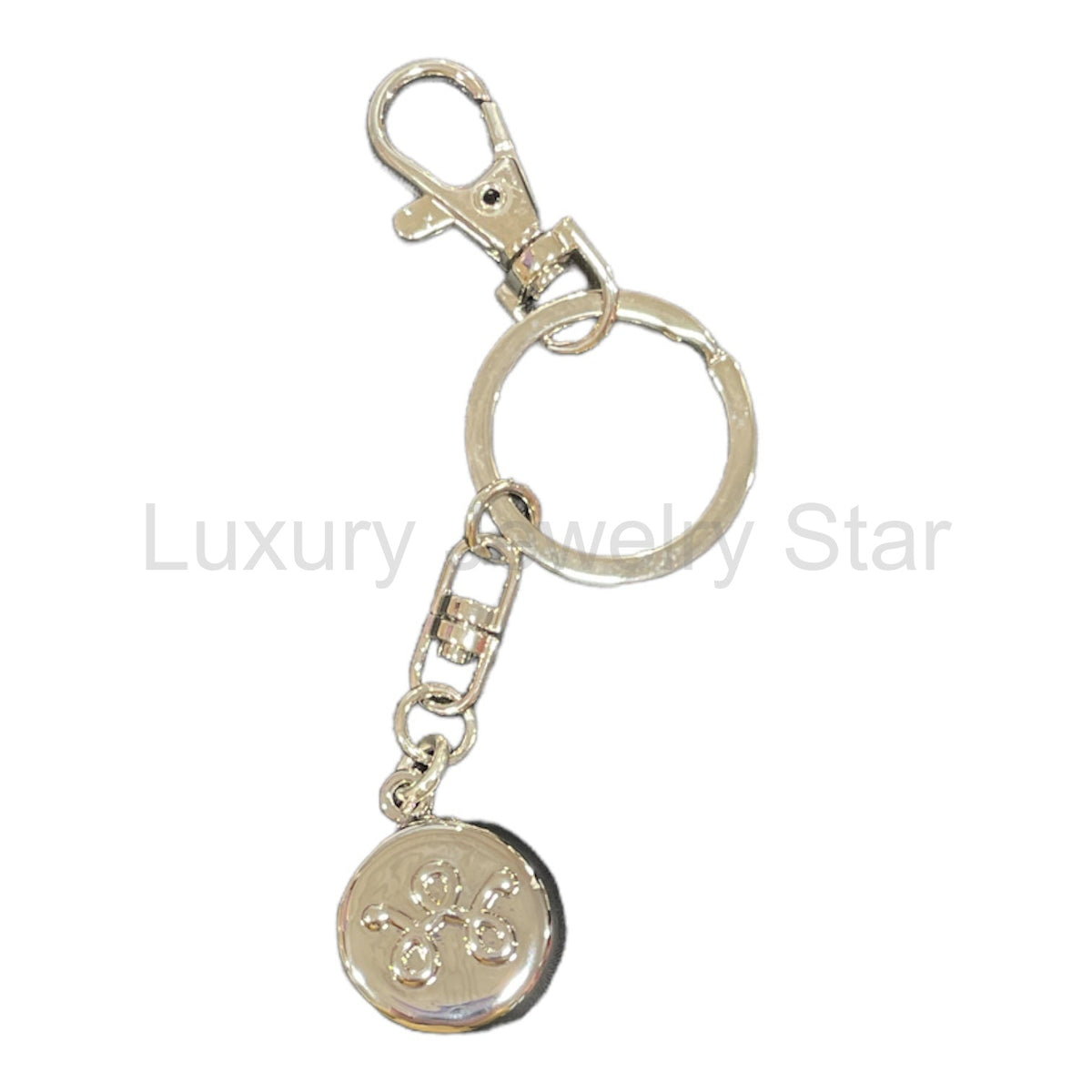 InvisaWear Personal Security Device, Silver Unisex Keychain - GPS & ADT Monitor