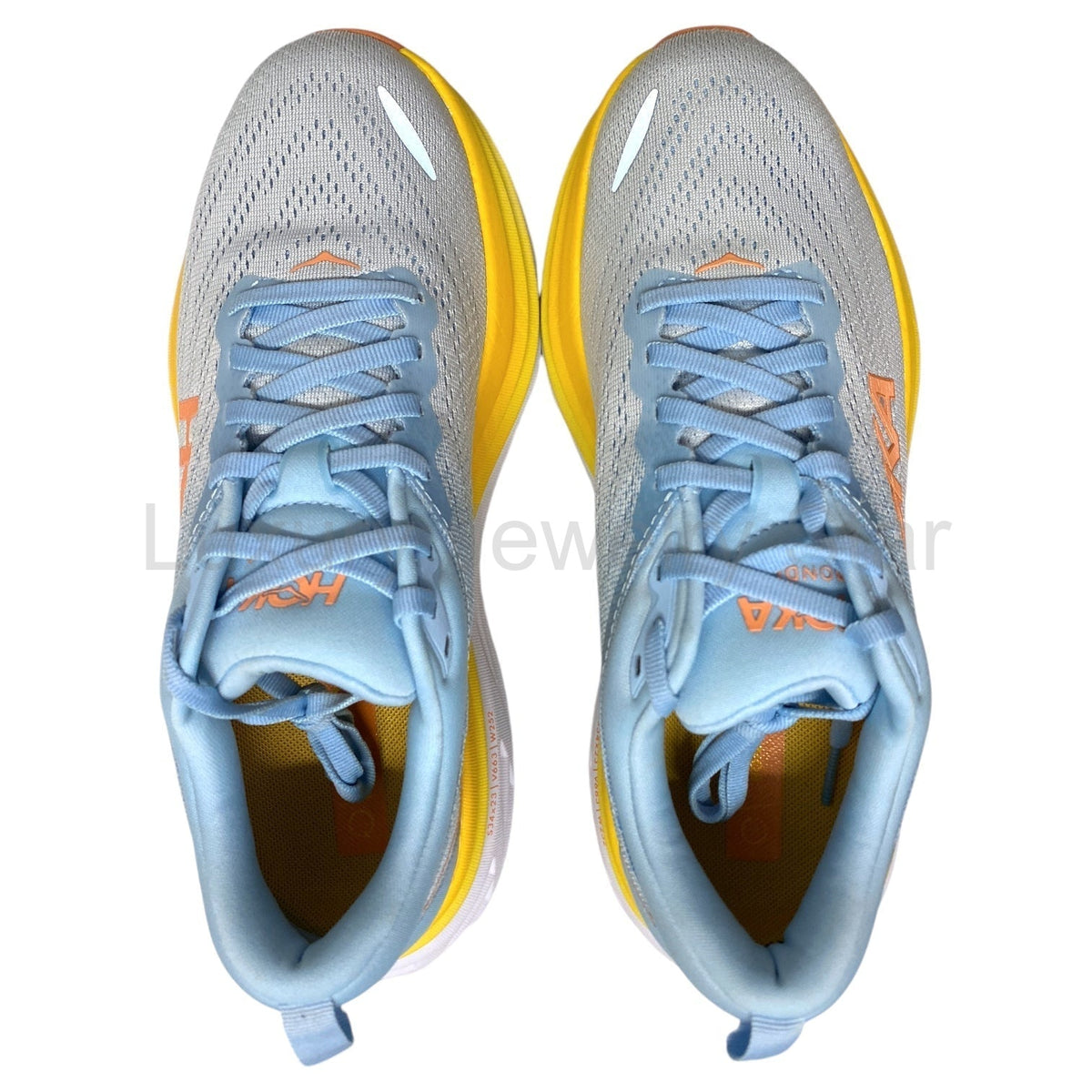 Hoka One One Women's Bondi 8 Comfort Lace Up Running Athletic Sneaker - image 5