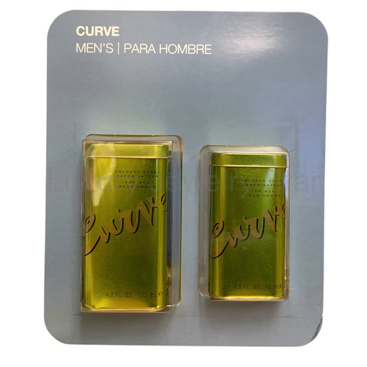Curve by Elizabeth Arden, Cologne Spray for Men - 2 pack, 4.2oz. & 2.5oz.
