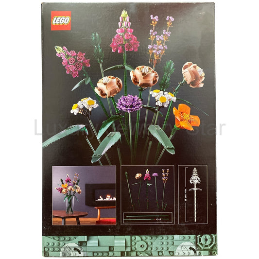 LEGO Icons Flower Bouquet Botanical Collection Building Set, 756 pcs, 10280 - image 2