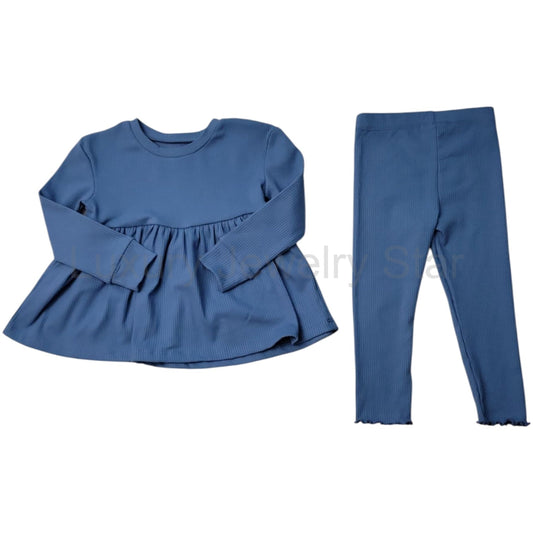 Member's Mark Girls 2-Piece Shirt Pants Playwear Set, F2433960 - image 2