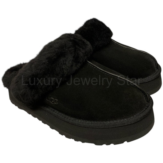 UGG Women's Disquette Backless Sheepskin & Wool Slipper, 1122550