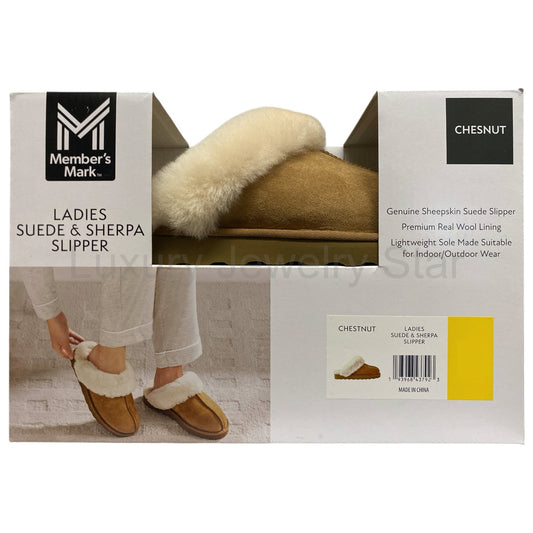 Member's Mark Women's Indoor/Outdoor Sheepskin & Wool Slipper - image 2