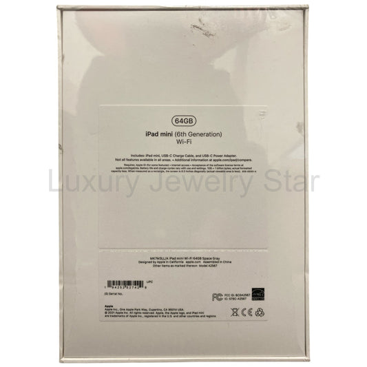 Apple iPad mini Wi-Fi, 6th Generation, 64 GB, Space Gray, MK7M3LL/A - image 2