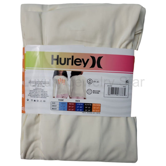 Hurley Girls Long Sleeve Moisture Wicking UV T-Shirt - image 2