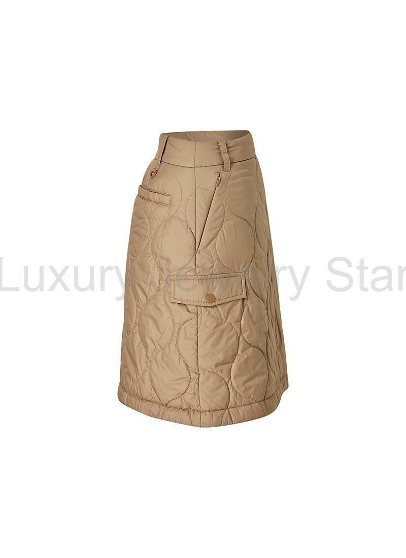 Quilted Cover-Up Wrap Skirt - image 17