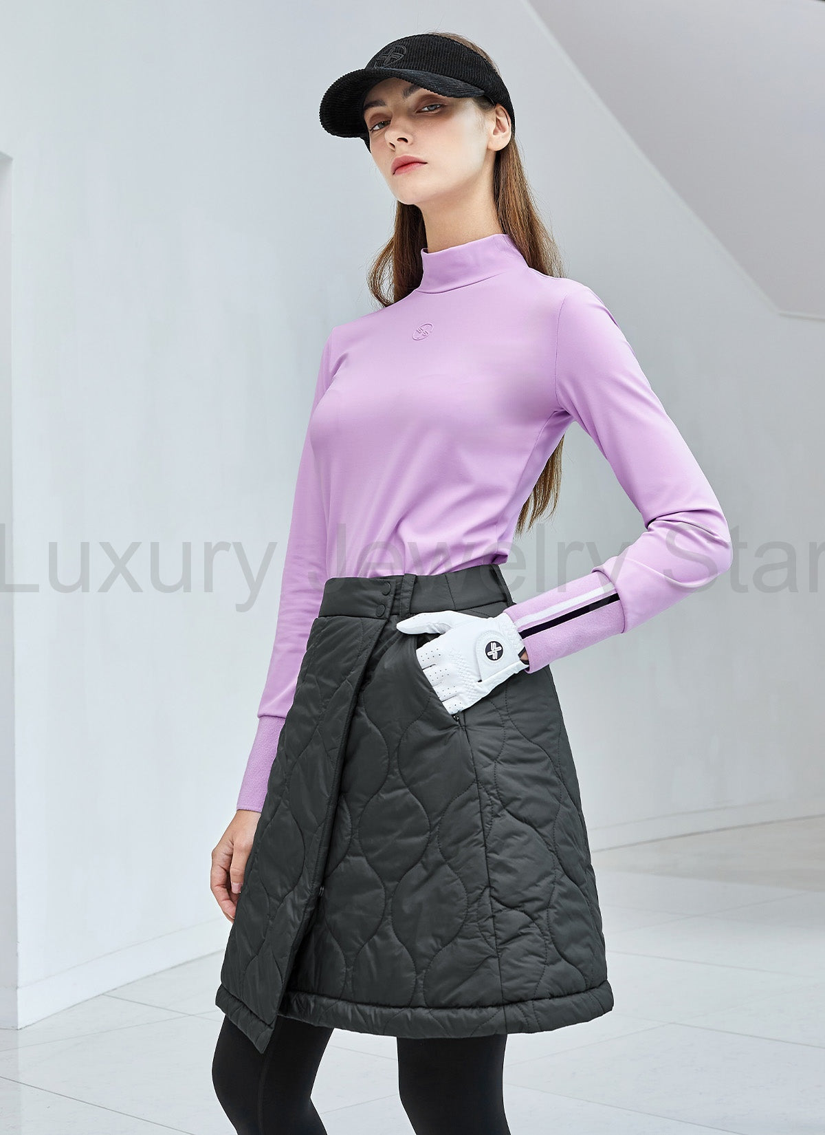 Quilted Cover-Up Wrap Skirt - image 23