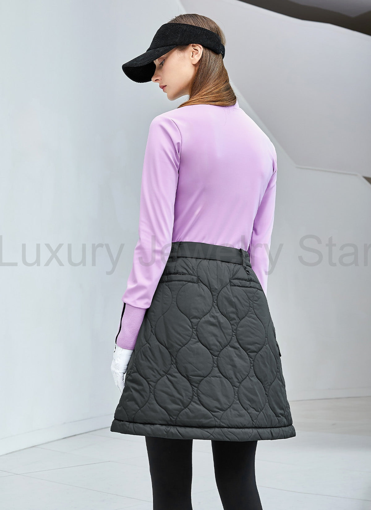 Quilted Cover-Up Wrap Skirt - image 24