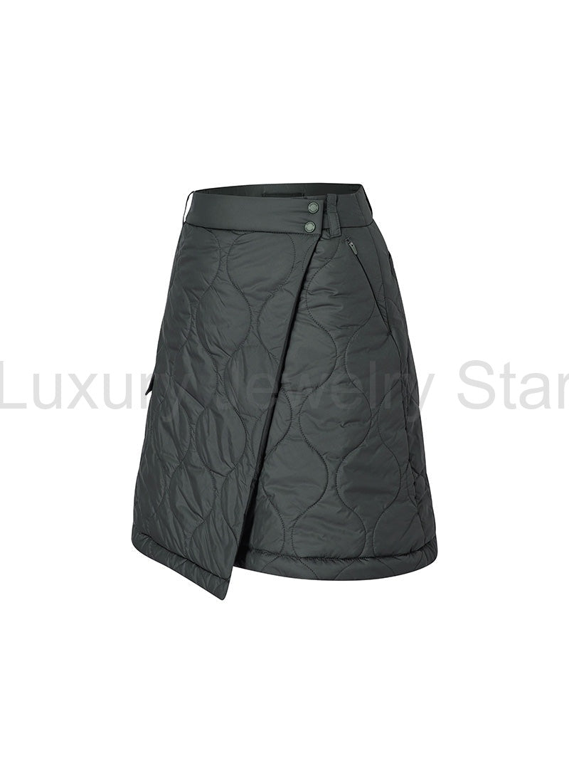 Quilted Cover-Up Wrap Skirt - image 25