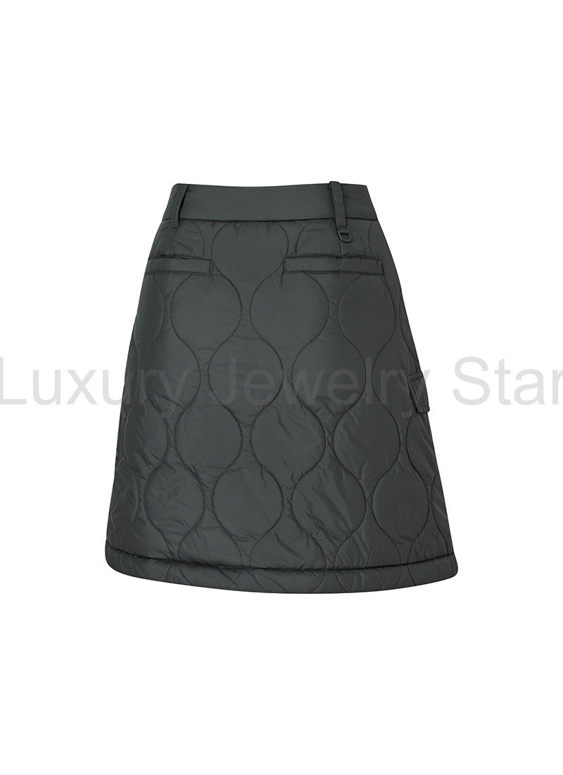 Quilted Cover-Up Wrap Skirt - image 27