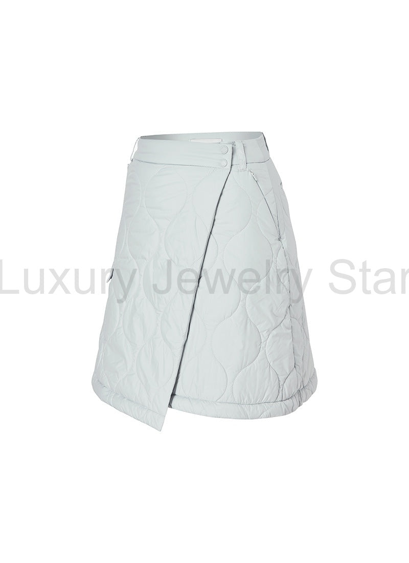 Quilted Cover-Up Wrap Skirt - image 7
