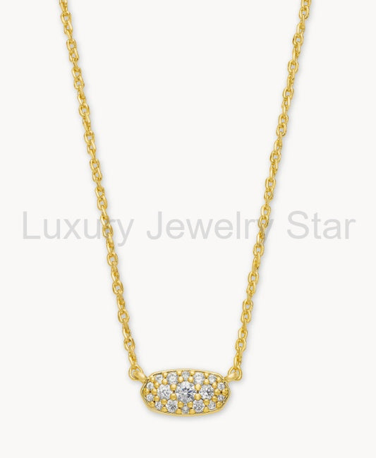 Kendra Scott Grayson Crystal Pendant Necklace
