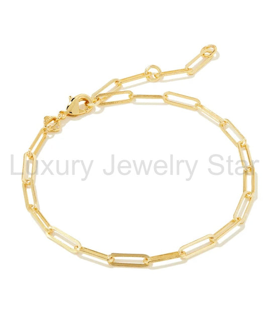 Kendra Scott Courtney Paperclip Bracelet