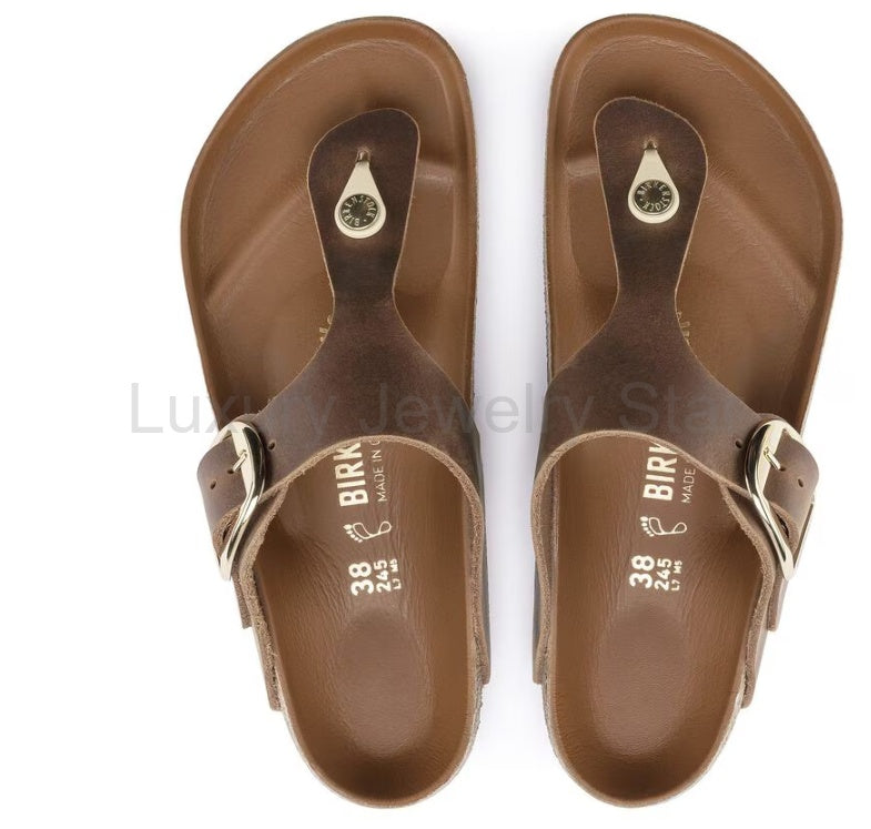 Birkenstock Gizeh Big Buckle Oiled Leather - image 2