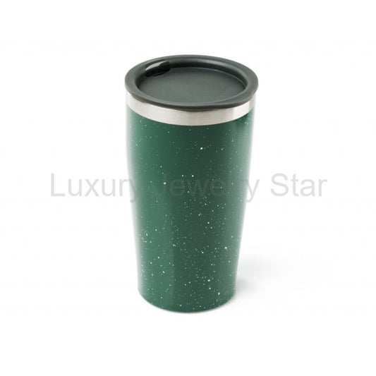 Glacier Stainless 16 Fl. Oz. Vacuum Tumbler- Green Spec by GSI
