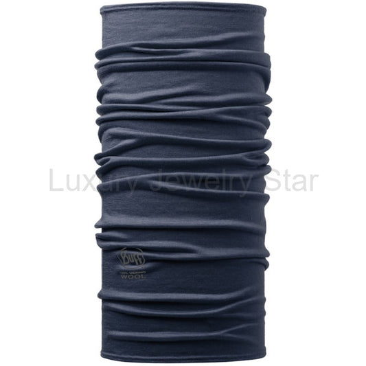 Lightweight Merino Wool Neck Gaiter Denim