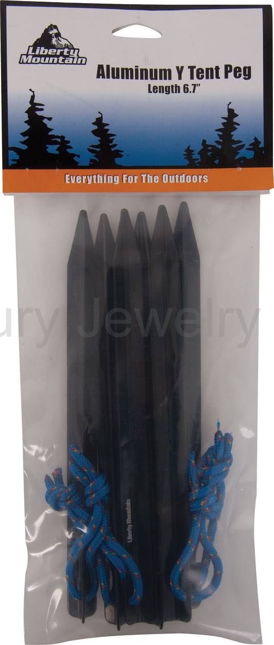 Aluminum Tent Pegs - image 2
