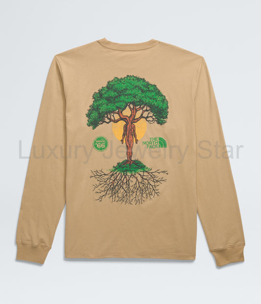 Men's Long-Sleeve Crown Shyness Tee