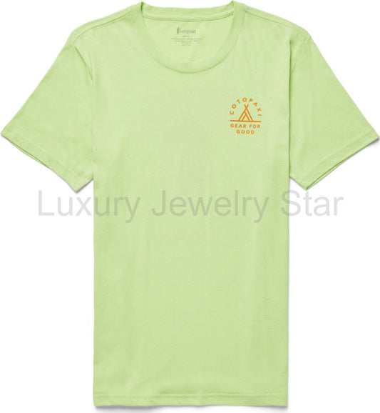 Men's Llama Map Organic Tee