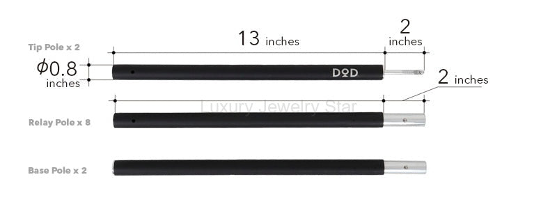 Compact Tarp Poles - image 10