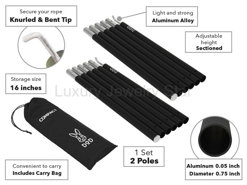 Compact Tarp Poles - image 3