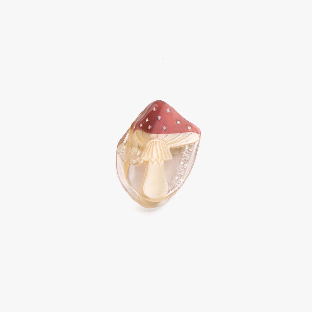 MUSHROOM MINI CLAW | ACETATE HAIR ACCESSORY