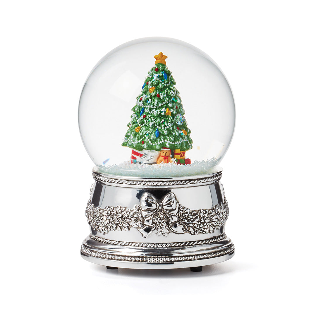 Xmas Tree Musical Snowglobe
