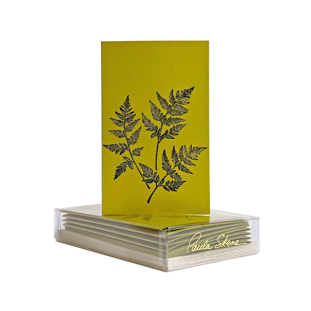 Fern Trio Mini Note Cards, Set of 8