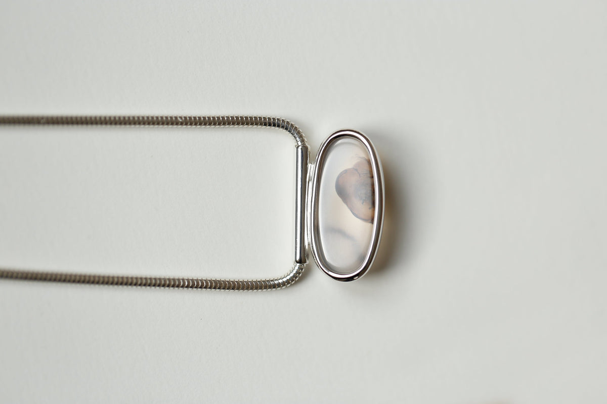 OVAL AGATE NECKLACE