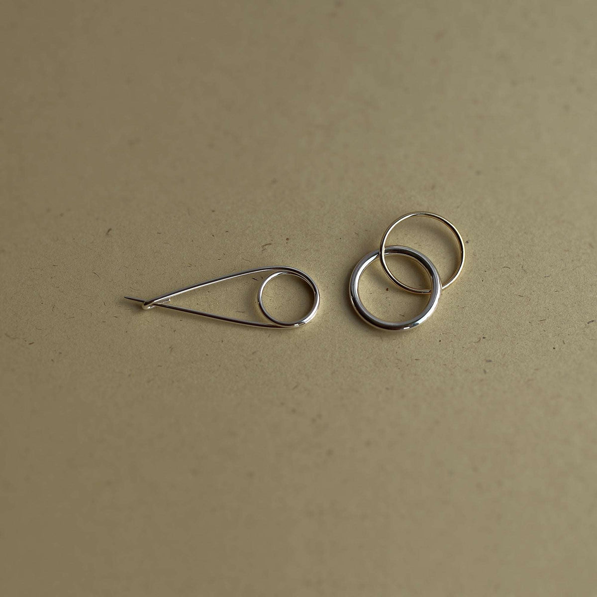 SAFETY PIN BROOCH