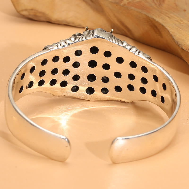 Fortune Jewel Tibetan Garuda Bird Wisdom Protection Bracelet Bangle